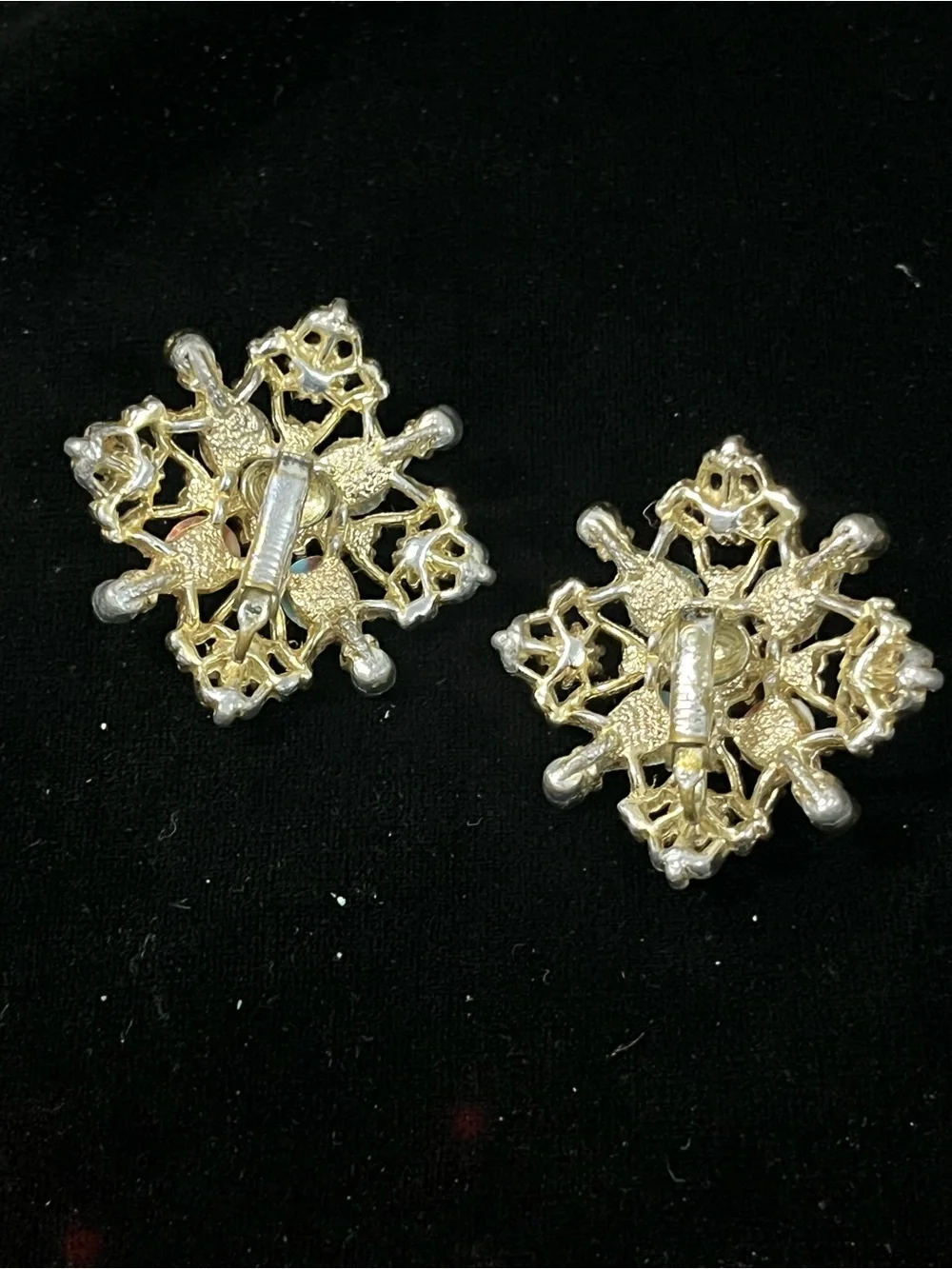 Vintage Sarah Coventry Galaxy Brooch & Clip Earrings Set 1789